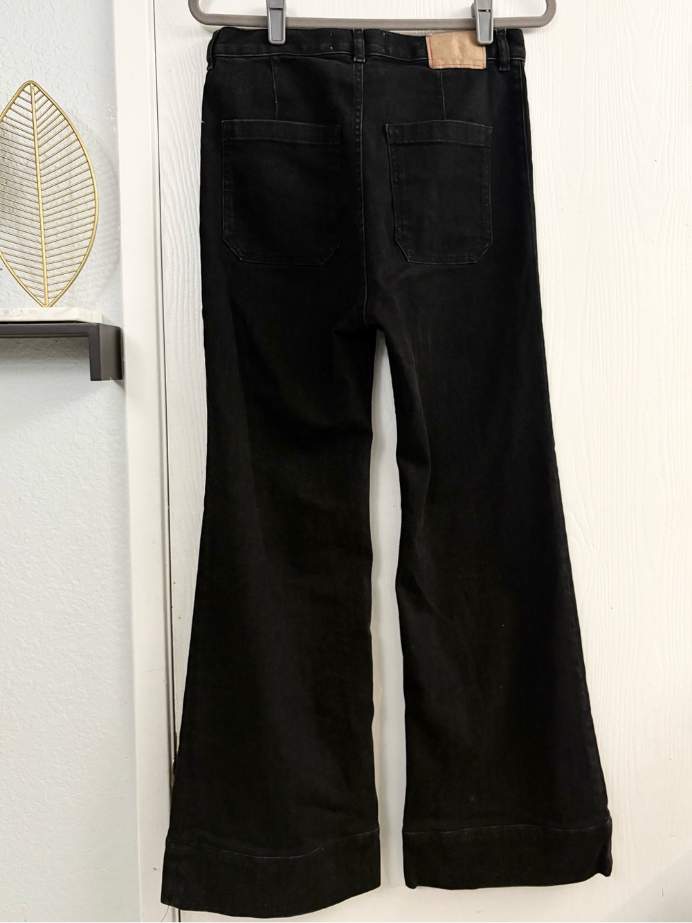 JEANERICA St Monica Black 2 Weeks High-Rise Wide-Leg Women's Jeans Size 29 - Picture 4 of 13